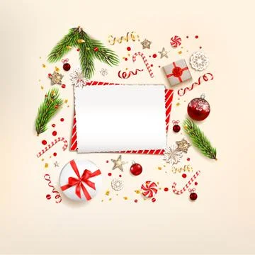 Light Top view decorations. 스톡 일러스트
