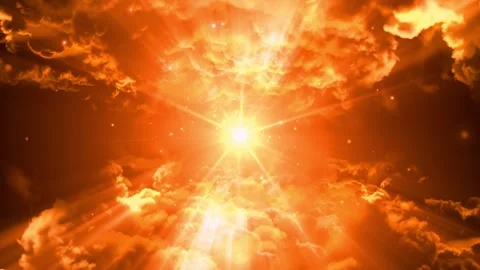 Light Towards the Heaven Stock Footage 317840626