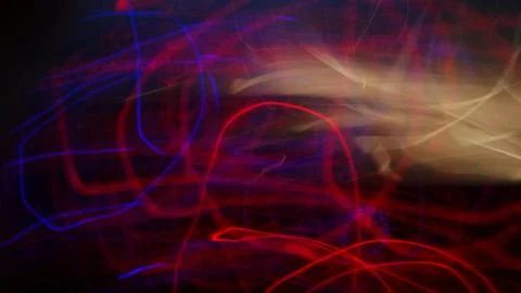 Light trace lights Foto stock