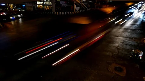 Light of traffic at junction. Video stock 74524209