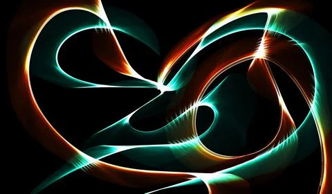 Light Trail Communications Management Technology. Streaming Data Technology L 스톡 일러스트