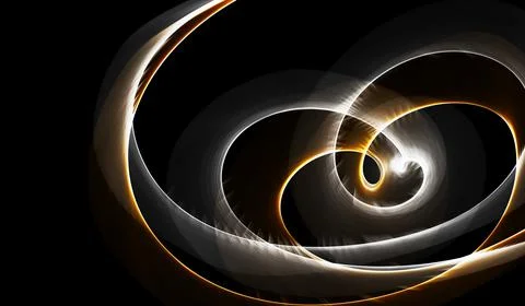 Light Trail Communications Management Technology. Streaming Data Technology L Stock Illustration