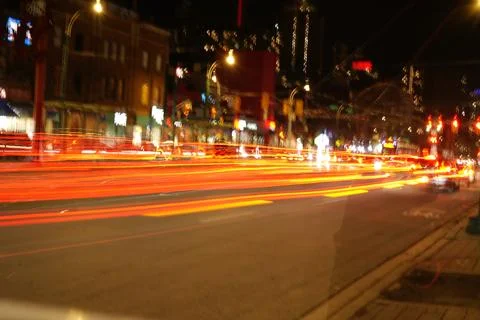 Light Trail Foto stock