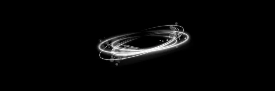 Light trail wave, fire path trace line, car lights, optic fiber and Stock Illustration