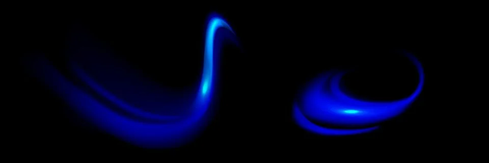 Light trail wave, fire path trace line, car lights, optic fiber and Stock Illustration