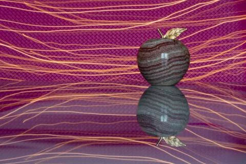 The light trails on the backgrounds 스톡 사진