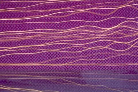 The light trails on the backgrounds Stock Photos