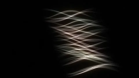 Light trails create patterns against a dark background Stock Footage 339303294