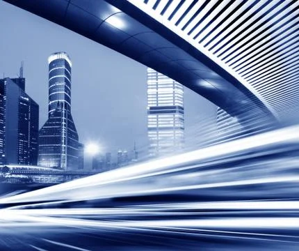 Light trails Stock Photos