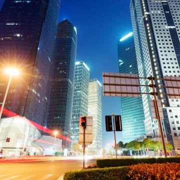 Light trails Stock Photos