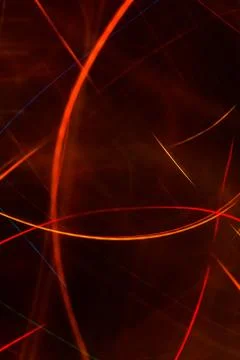 Light trails template Stock Illustration