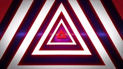 Light Triangle Abstracts futuristic Background for text or logo Neon lights loop Stock Footage 72411829