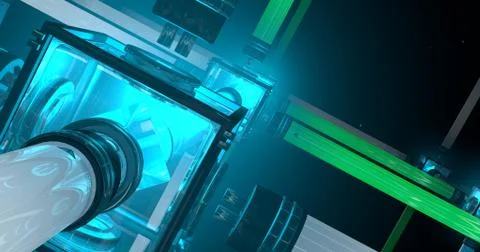 Light tubes Stock Illustration