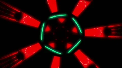 Light Tunnel Stock Footage 59914001