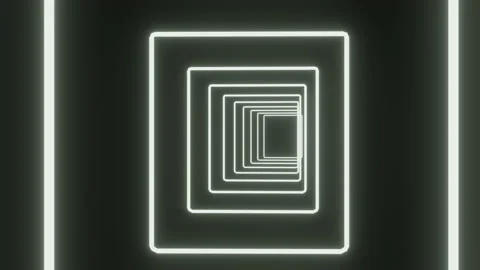 Light tunnel Stock Footage 135443280