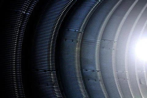Light tunnel Fotos Stock