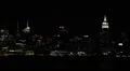 Light Turn Off Shut Down Earth Hour New York City Skyline Empire State Building HD Footage