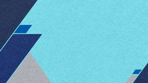Light turquoise textured paper background with dark blue, gray geometric corn Illustration