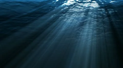 Light underwater Stock Footage 10898368