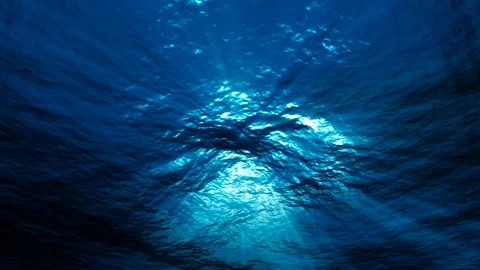Light underwater Stock Footage 103934818