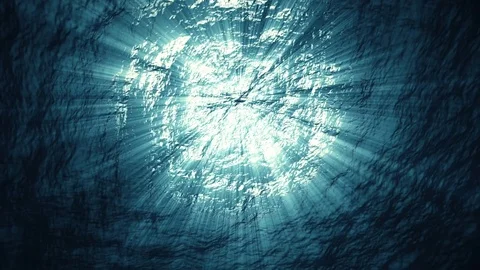 Light underwater seamless loop Stock Footage 74052996