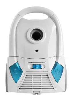 Light vacuum cleaner on a white background          Foto stock