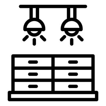 Light Vector Icon Design Illustration Stock Illustration