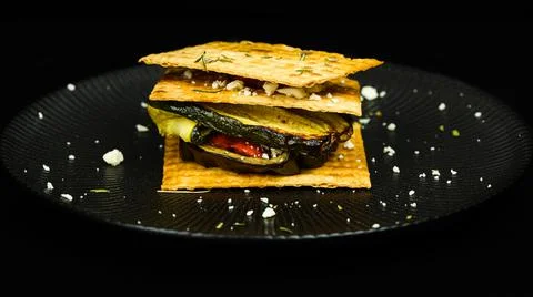 Light Vegetable Sandwich Stock Photos