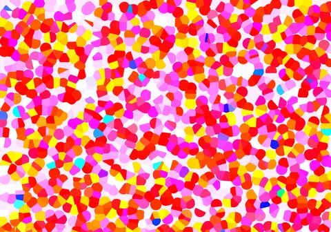 Light vibrant colorful abstract background in pink, red, orange, yellow, pu.. Stock Illustration