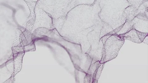 Light Violet Particles Background Stock Illustration