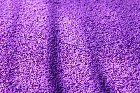 Light violet periwinkle soft, fluffy, light blanket Stock Photos