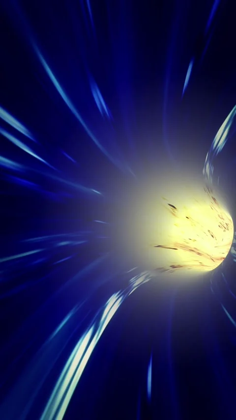 Light Vortex Tunnel Video Loop Stock Footage 303599145