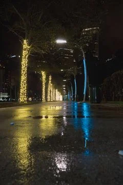 Light up walkway Stock Photos
