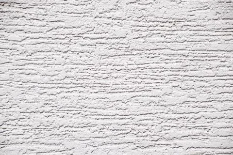Light wall covering, background texture of the plaster on exterior wall Stock Photos