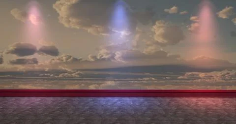 Light on wall Stock Illustration