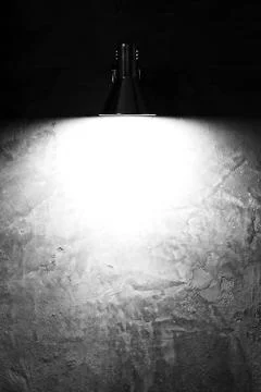 Light on wall Stock Photos