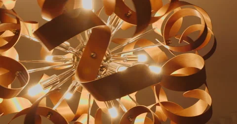 The light on wall in room Video stock 144841739