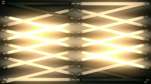 Light Warm Bright Panel Looped Video Stock Footage 147494848