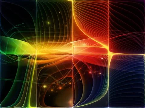 Light Wave Illustrazione stock