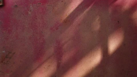 Light Wave on Rusty Metal Wall Background. Stock Footage 134010955