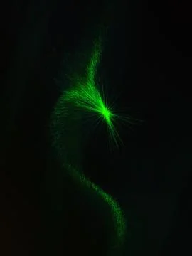 Light Wave Still Effect Illustrazione stock