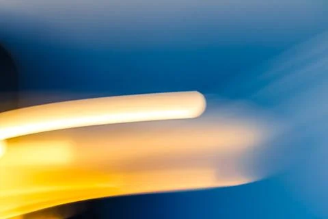 Light waves as abstract futuristic background, science and high tech design Stock Photos