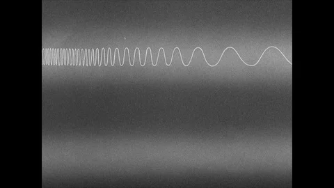 Light waves and diagrams explaining x-rays, 1957, UK Stock Footage 130676823
