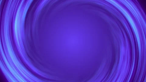 Light waves of blue and purple color move along the edges on a indigo background Stock Footage 256242244