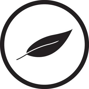 Light Weight icon, Lightweight, Feather icon, Light Weight Symbol Stock Illustration