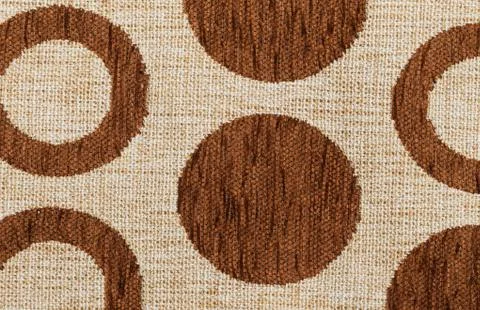Light white and brown strings forming brown circles Stock Photos