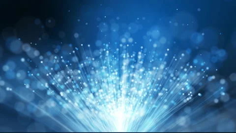 Light white blue and glow dust and line white particle abstract background. Stock Footage 140205247