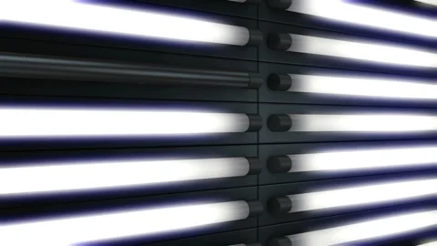 Light White Panel Looped Video Vídeos de archivo 151889627