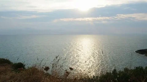 Light wind at sea 스톡 동영상 69081158