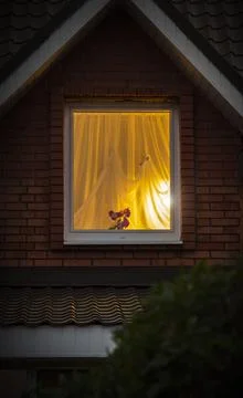 Light from the window Stock Photos